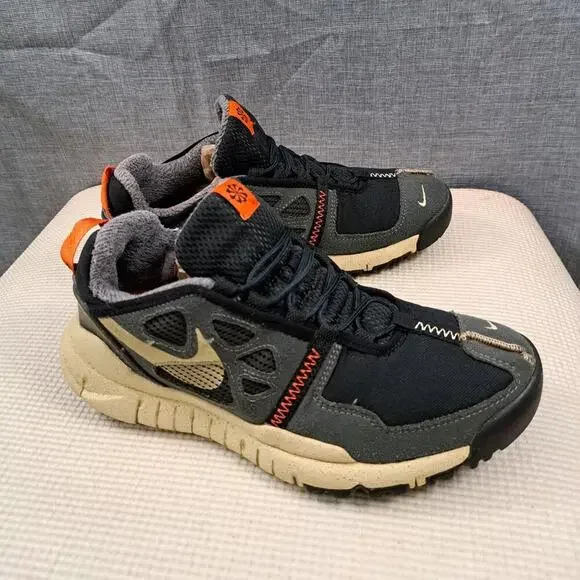 %Nike Free Terra Vista Mens Sz 8 Shoes Black Anthracite Tan CZ1757 001 A4 - Picture 3 of 13